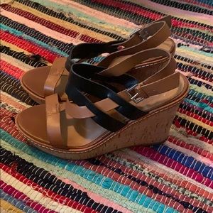 Black & Brown Wedges